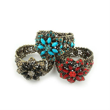 Nice Flowers Resin Bracelets Bangles BA25